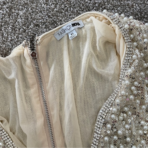 Fashion Nova - Pearl Mini Dress - Picture 6 of 6